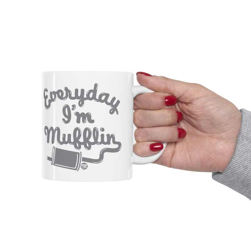 Load image into Gallery viewer, Everyday I&#39;m Mufflin Coffee Mug
