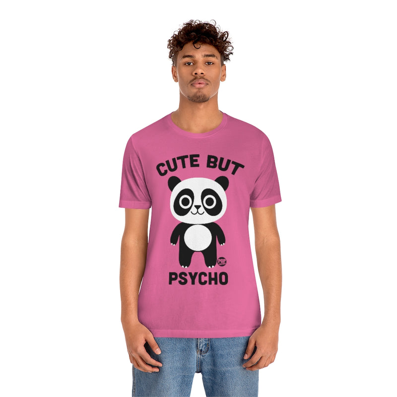 Load image into Gallery viewer, Cute But Psycho Panda Unisex Tee
