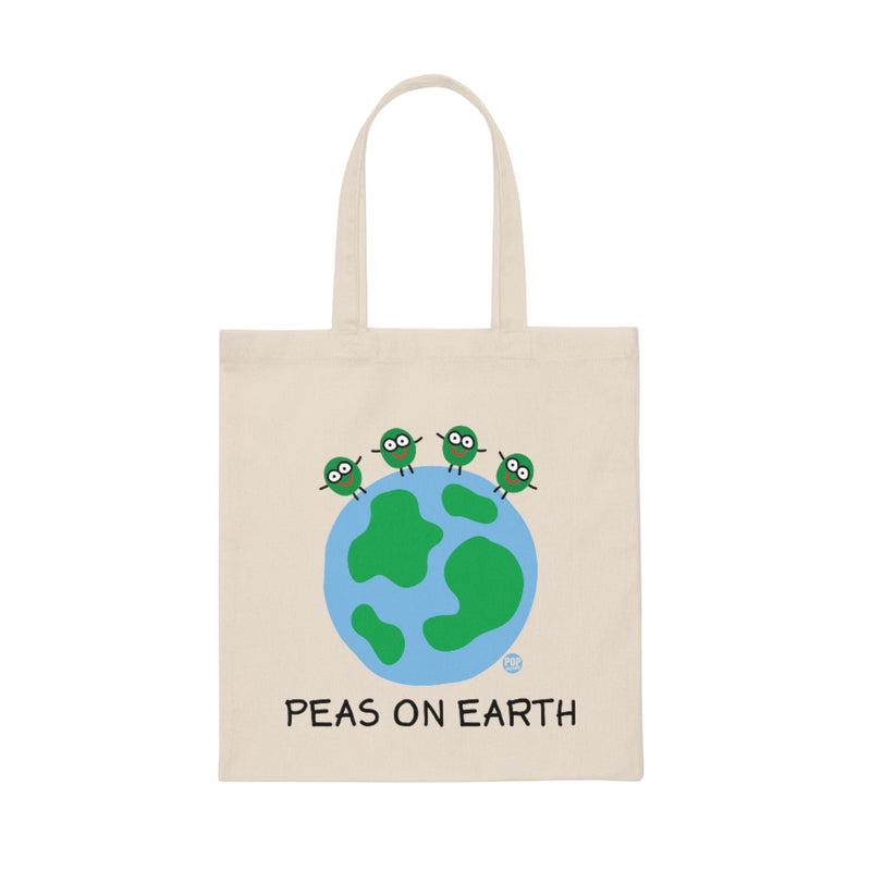 Load image into Gallery viewer, Peas On Earth Tote

