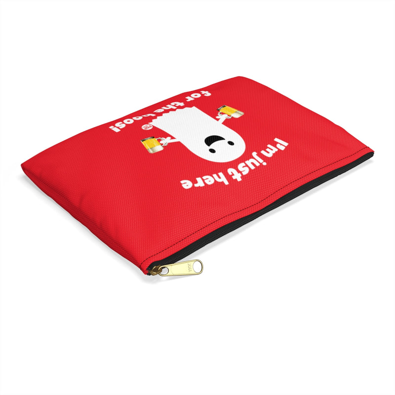 Load image into Gallery viewer, Here For Boos Ghost Zip Pouch
