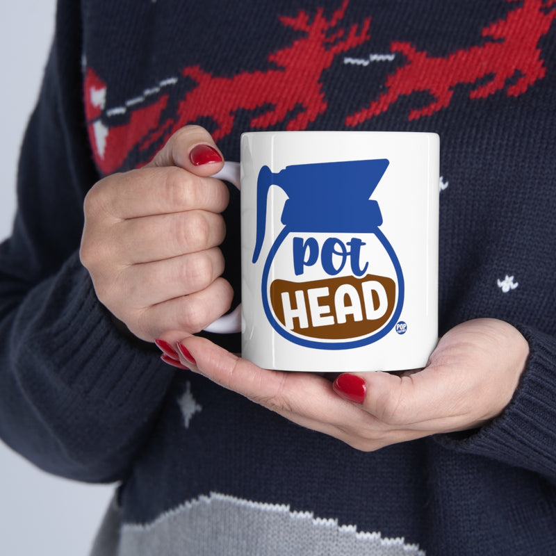 Load image into Gallery viewer, Pot Head Coffee Pot Mug
