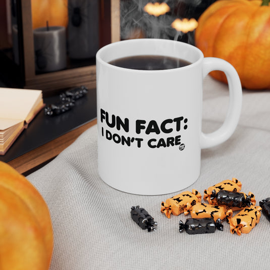 Fun Fact Don't Care Mug