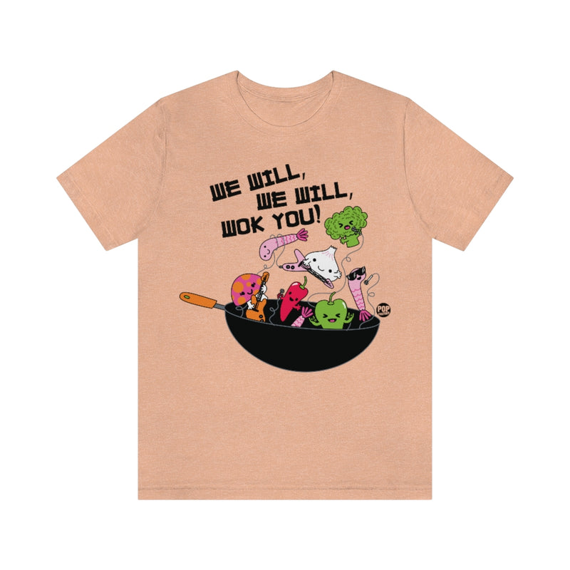 Load image into Gallery viewer, We Will Wok You Unisex Tee
