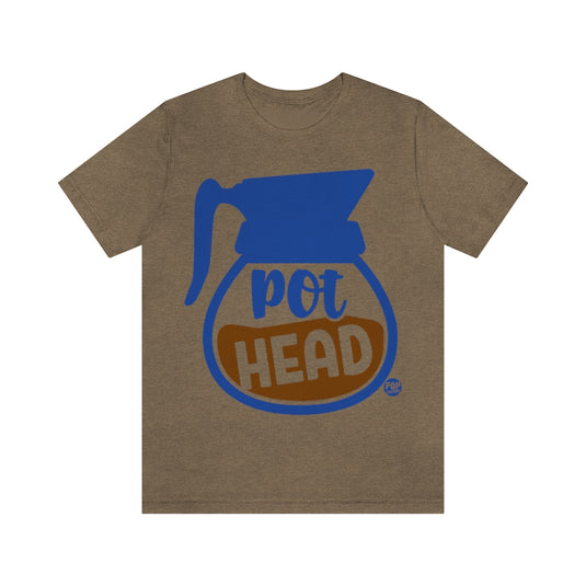 Pot Head Coffee Pot Unisex Tee