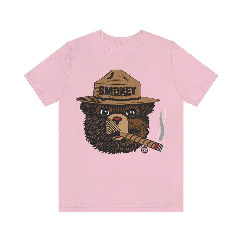 Load image into Gallery viewer, Smoking Smokey Bear Unisex Tee
