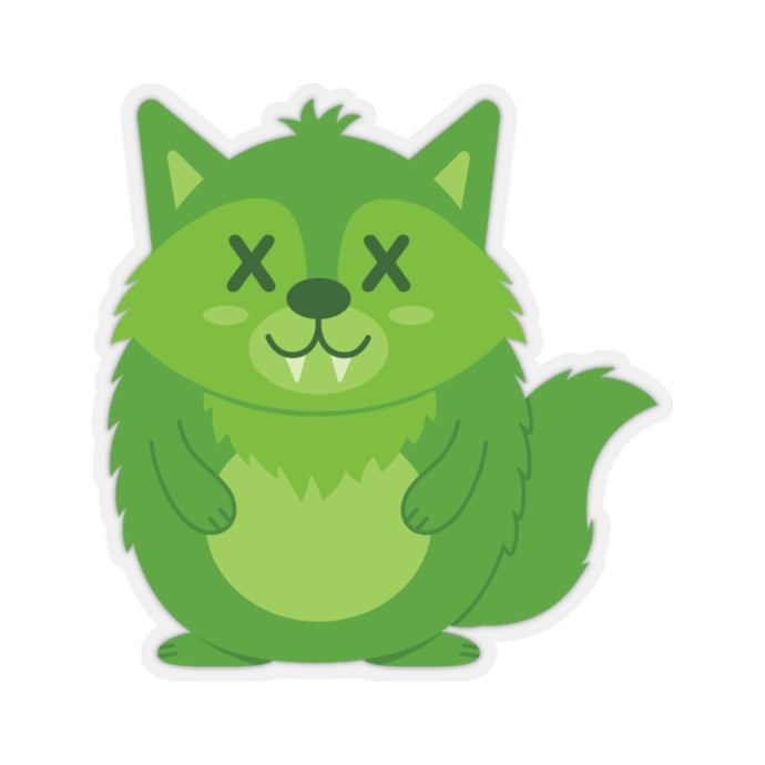 Deadimals Wolf Sticker