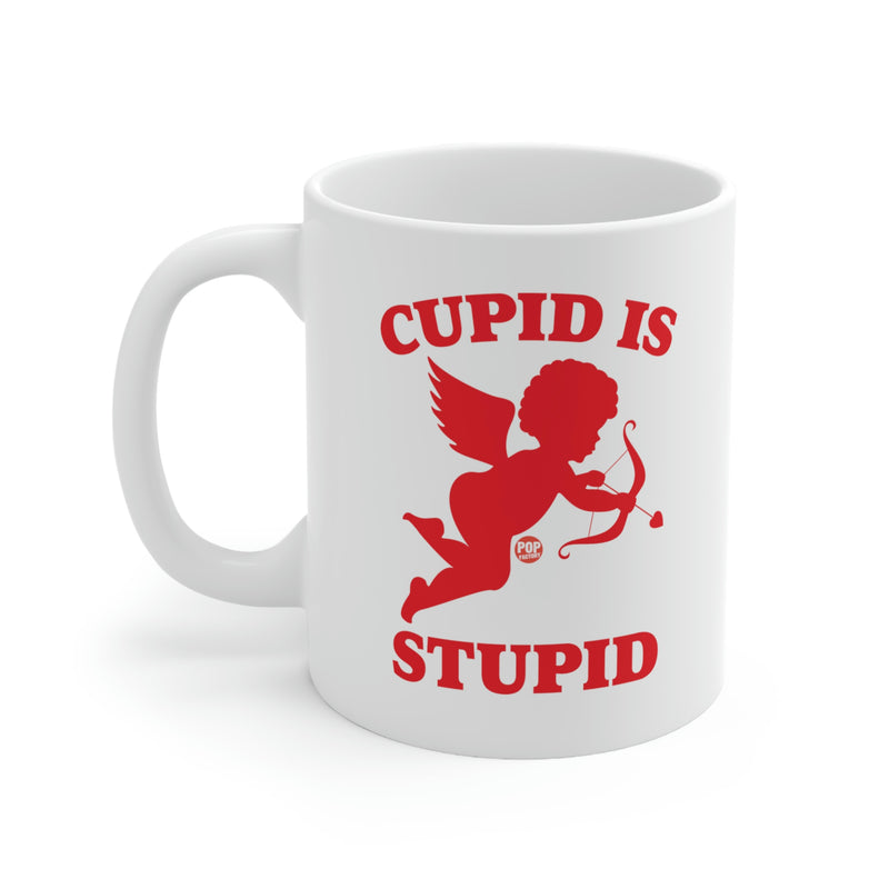 Load image into Gallery viewer, Cupid Is Stupid Coffee Mug
