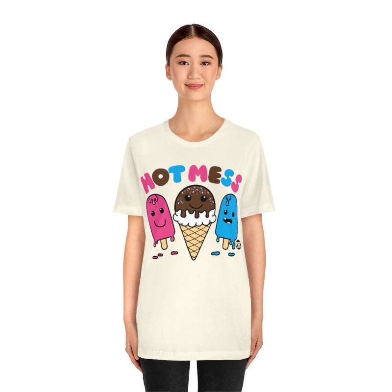 Load image into Gallery viewer, Hot Mess Ice Cream Unisex Tee
