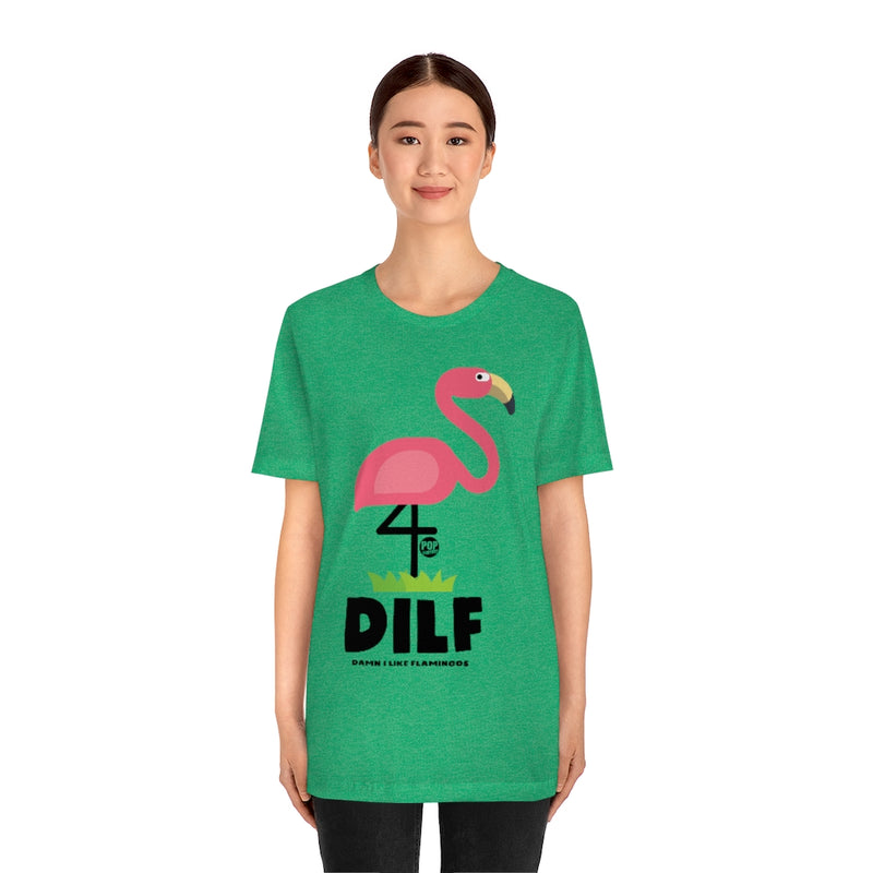 Load image into Gallery viewer, DILF Flamingos Unisex Tee
