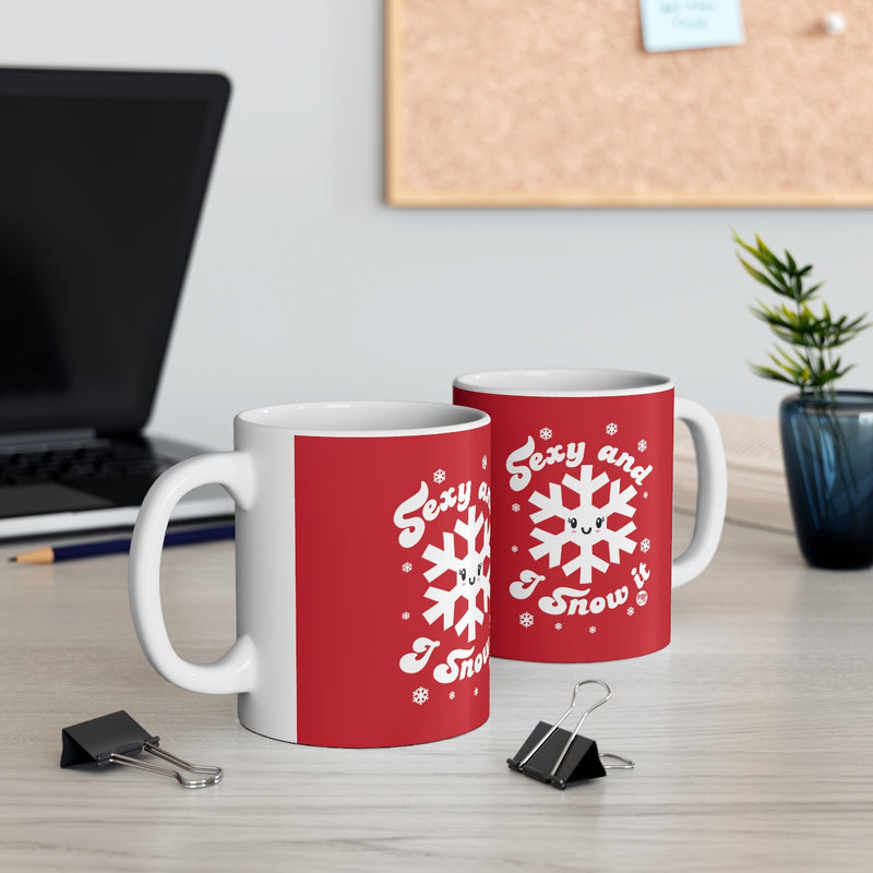 Load image into Gallery viewer, Sexy And Snow It Mug
