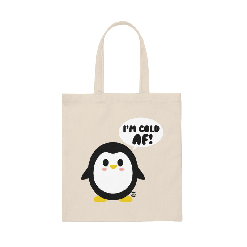 Load image into Gallery viewer, Cold Af Penguin Tote
