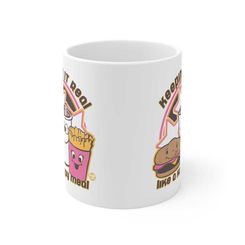 Load image into Gallery viewer, Keep It Real Happy Meal Mug
