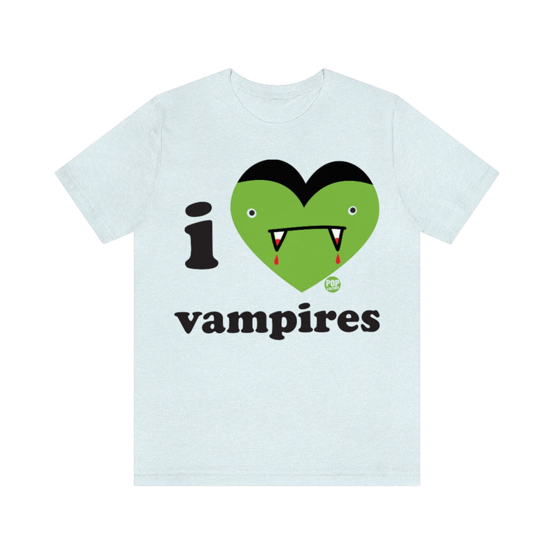 Load image into Gallery viewer, I Love Vampires Unisex Tee
