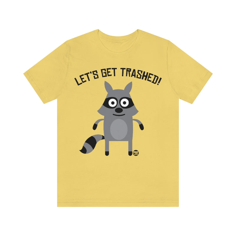 Load image into Gallery viewer, Let&#39;s Get Trashed Raccoon Unisex Tee
