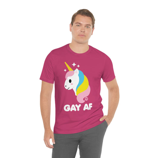 Gay AF Unicorn Unisex Tee