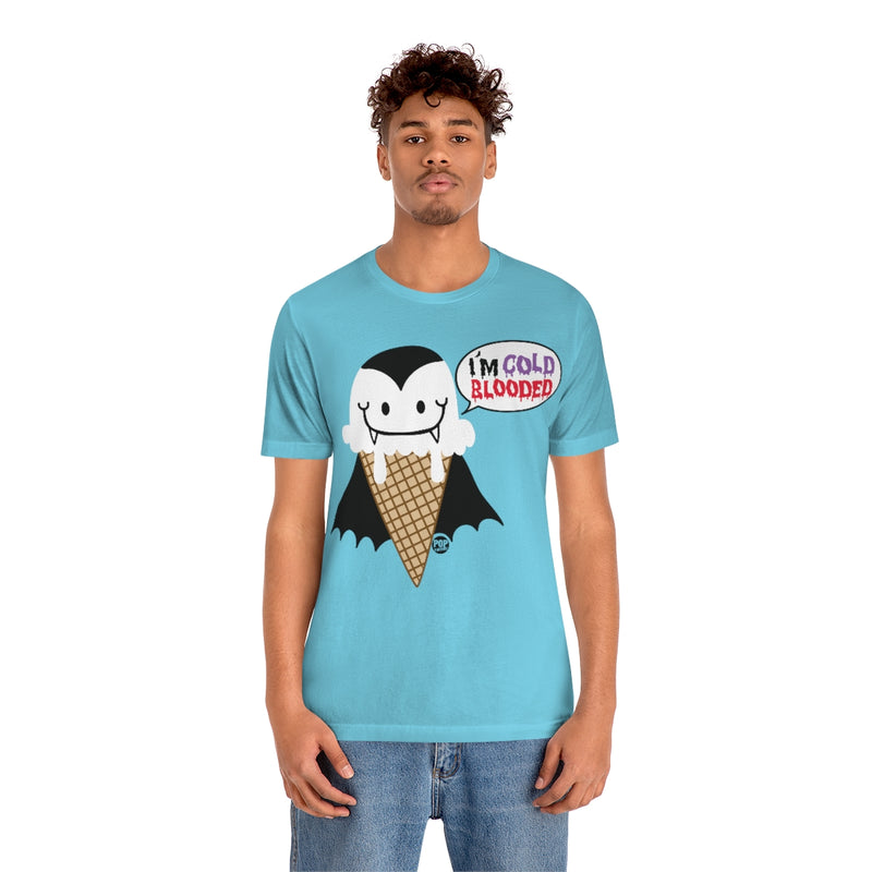 Load image into Gallery viewer, I&#39;m Cold Blooded Ice Cream Unisex Tee
