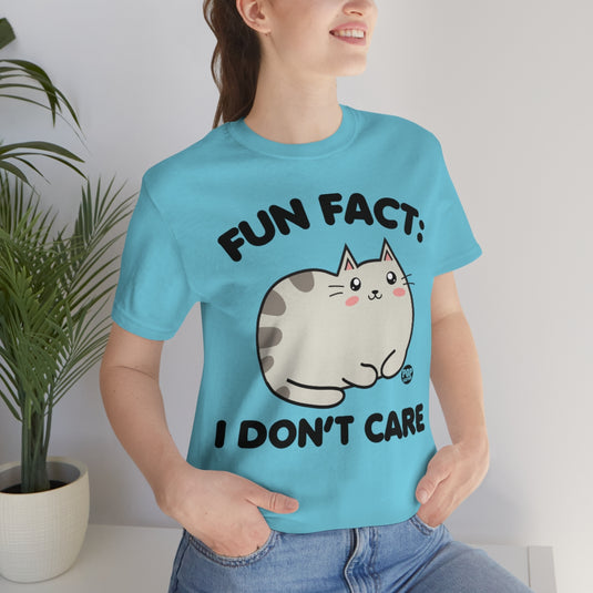 Fun Fact Cat Unisex Tee