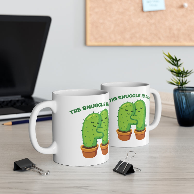 Load image into Gallery viewer, Snuggle Is Real Cactus Mug
