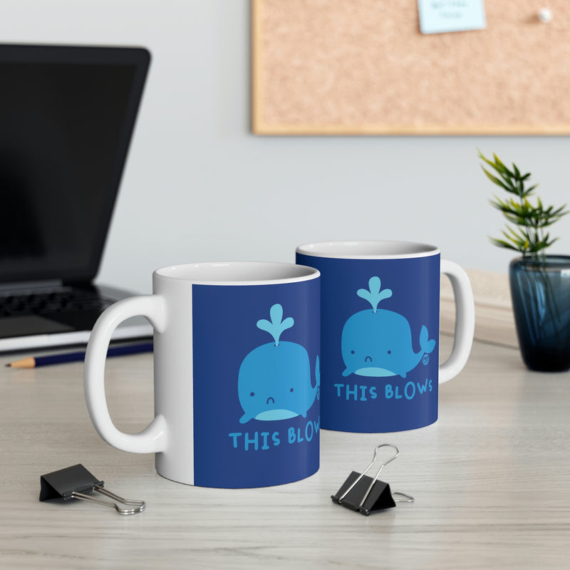 Load image into Gallery viewer, This Blows Whale Coffee Mug
