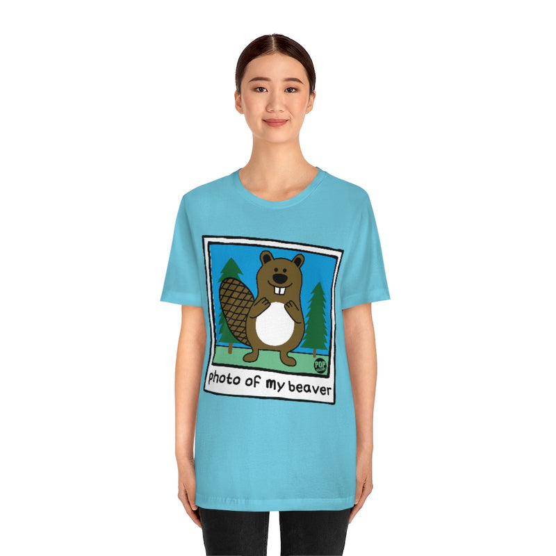 Load image into Gallery viewer, Photo Of My Beaver Unisex Tee
