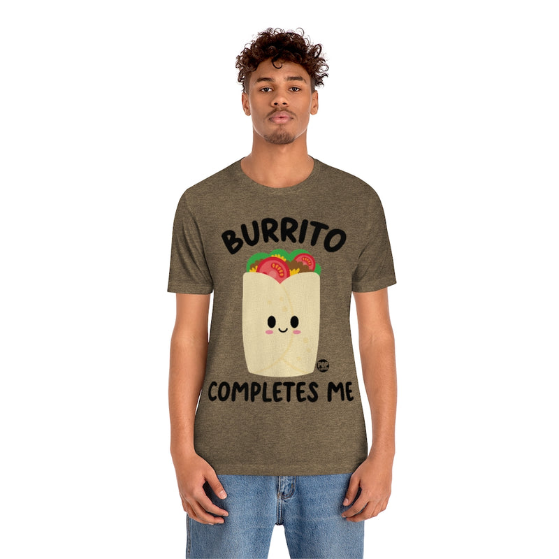Load image into Gallery viewer, Burrito Completes Me Unisex Tee
