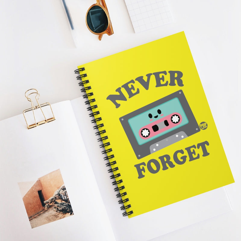 Load image into Gallery viewer, Never Forget Cassette Tape Notebook
