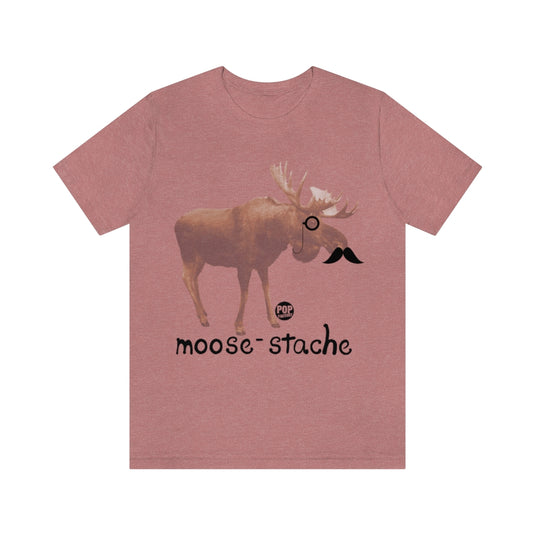 Moose Stache Unisex Tee