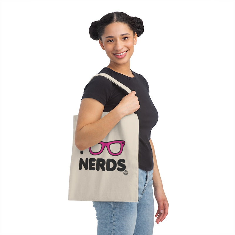 Load image into Gallery viewer, I Love Nerds Glasses Tote
