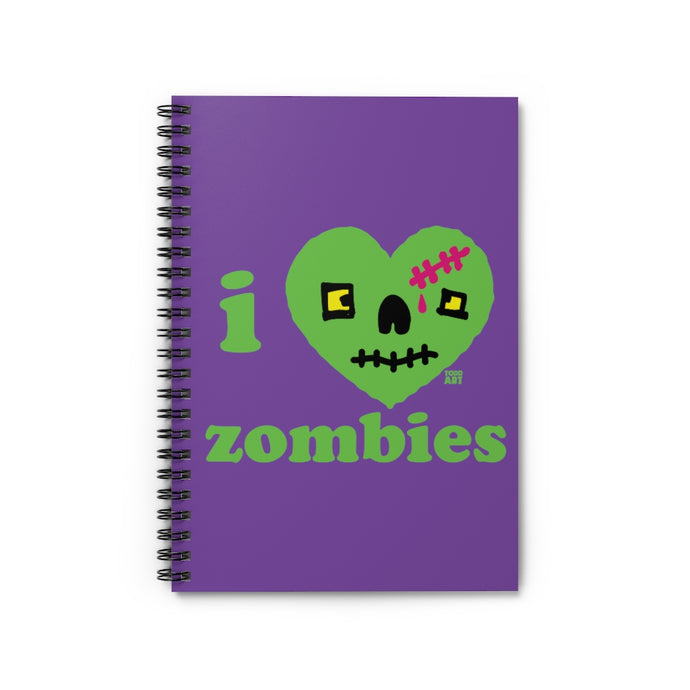 I Love Zombies Notebook