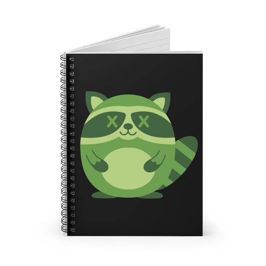 Deadimals Raccoon Notebook