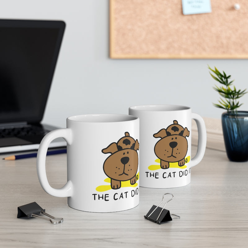 Load image into Gallery viewer, Cat Did It ! Coffee Mug
