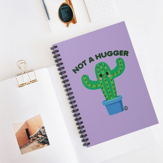 Not A Hugger Cactus Notebook