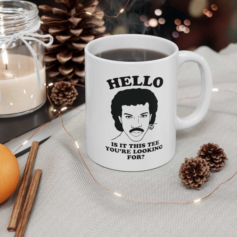 Load image into Gallery viewer, Hello Lionell Richie Tee Mug
