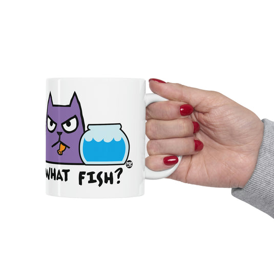 What Fish Cat Coffee Mug