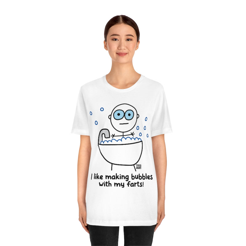 Load image into Gallery viewer, Stickboy Fart Bubbles Unisex Tee
