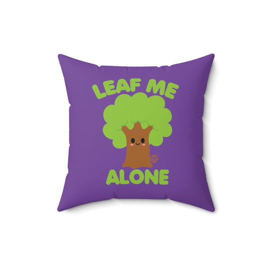 Leaf Me Alone Tree Pillow