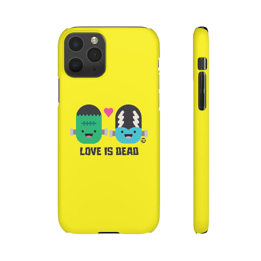 Love Is Dead Frankenstein Phone Case