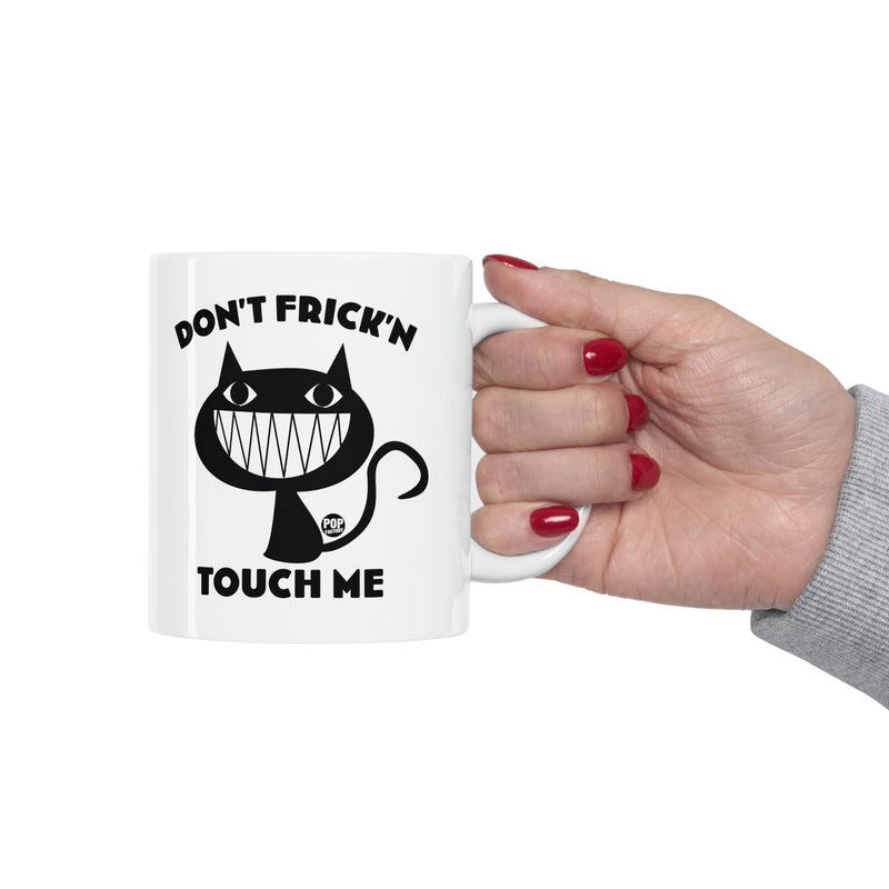 Load image into Gallery viewer, Don&#39;t Touch Me Cat Mug
