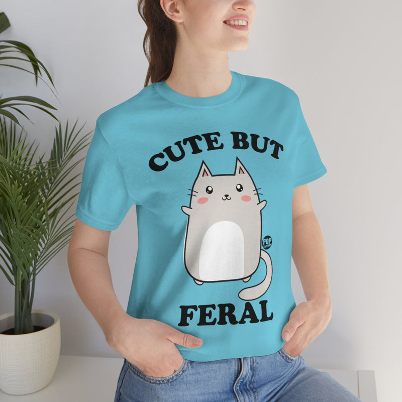 Load image into Gallery viewer, Cute But Feral Unisex Tee
