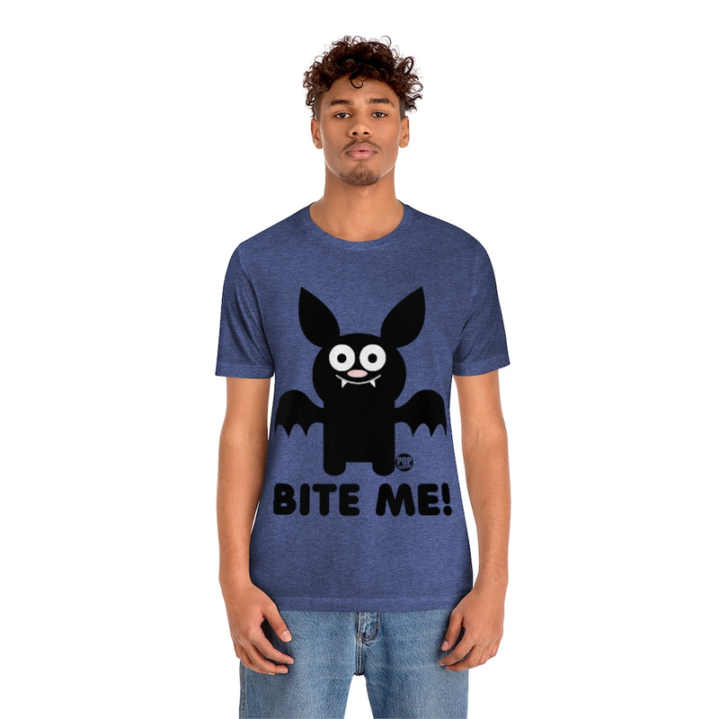 Load image into Gallery viewer, Bite Me Bat Unisex Tee
