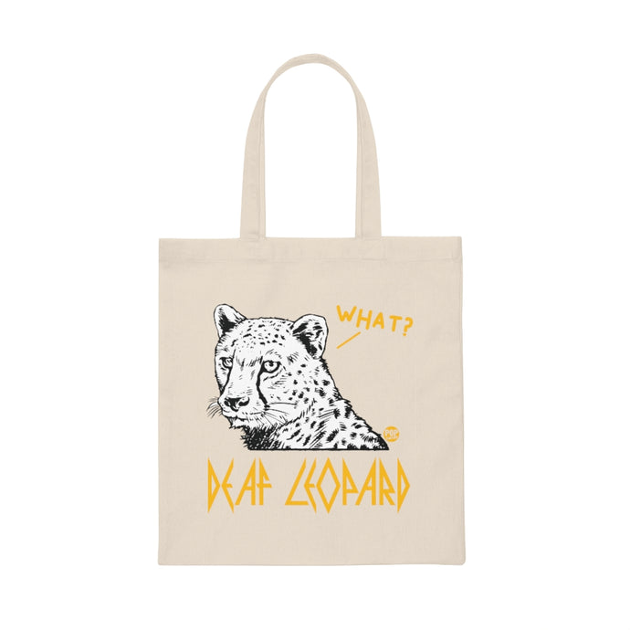 Deaf Leopard Realistic Tote