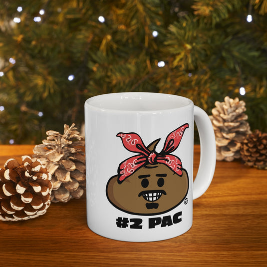 #2 Pac Turd Mug