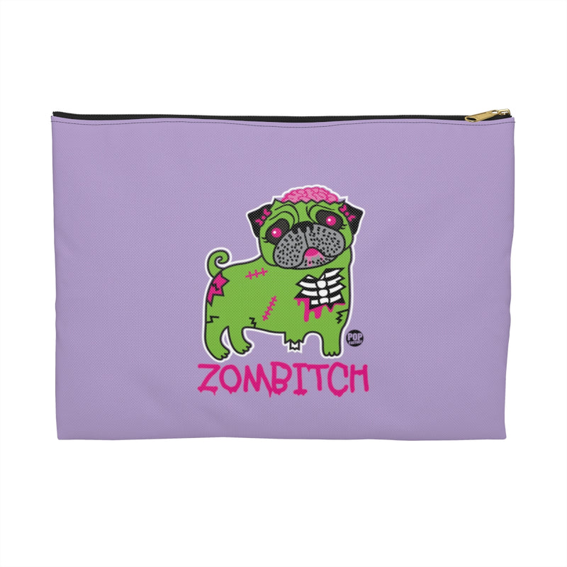 Load image into Gallery viewer, Zombitch Pug Zip Pouch
