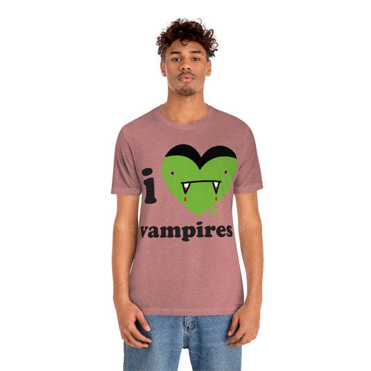 I Love Vampires Unisex Tee