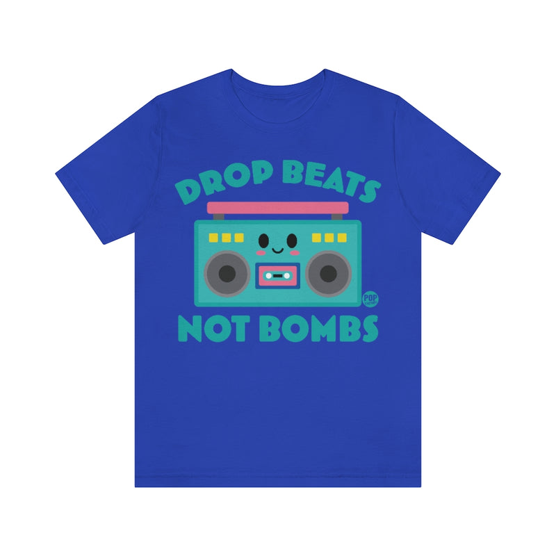 Load image into Gallery viewer, Drop Beats Not Bombs Unisex Tee
