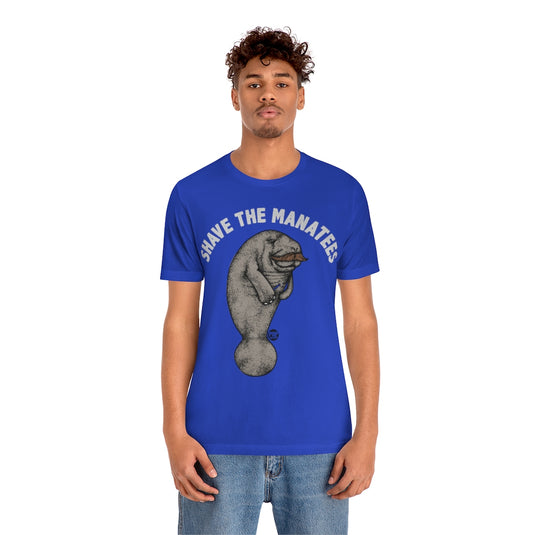Shave The Manatees Unisex Tee