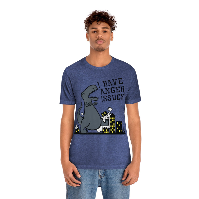 Load image into Gallery viewer, Anger Issues Dinosaur Unisex Tee
