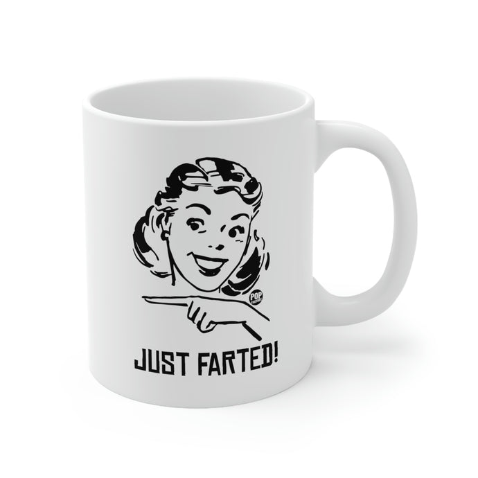 Just Farted Coffee Mug