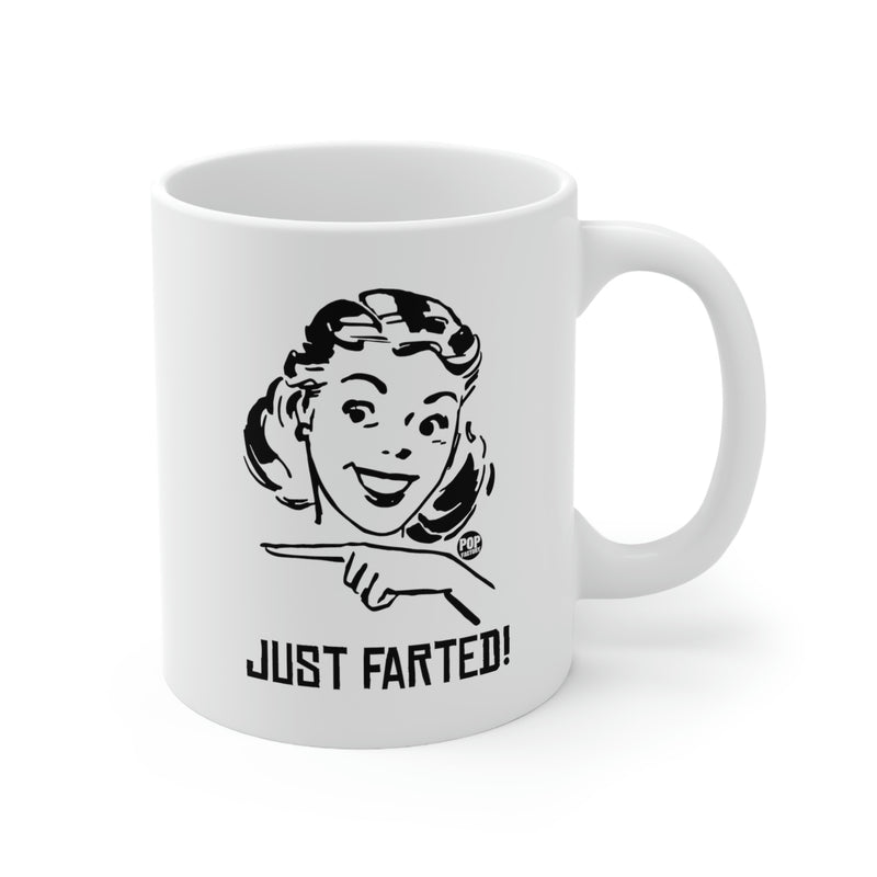 Load image into Gallery viewer, Just Farted Coffee Mug
