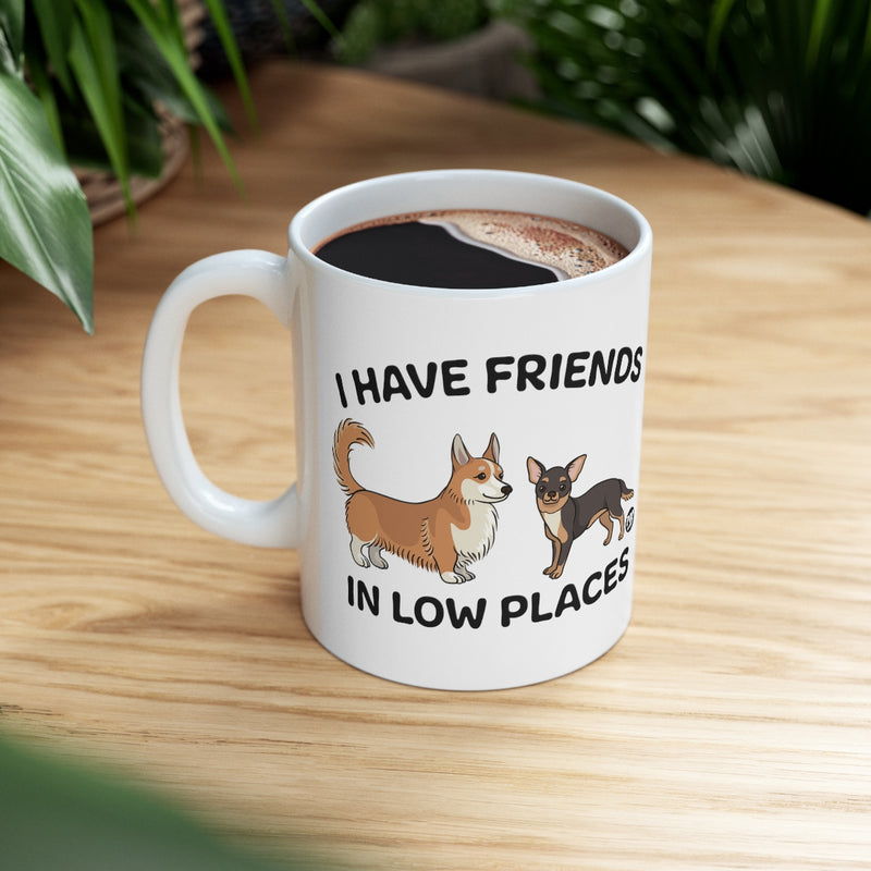 Load image into Gallery viewer, Friends Low Places Dogs Mug
